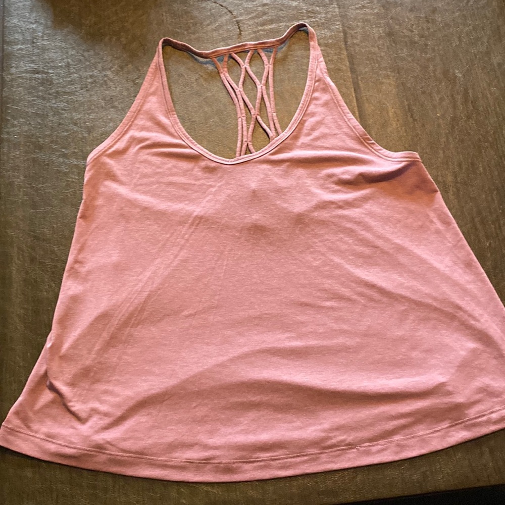 Lululemon tank top with lattice back